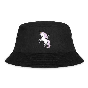 Illustration de licorne magique - Bob - noir - Devant - Lela (165cm)