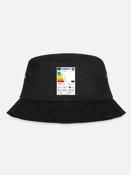 Energy - Bucket Hat - Schwarz