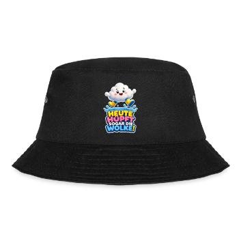 Cloud Jumps Today Even the Cloud Rain Humor - Bucket Hat - black - Front - Lela (165cm)