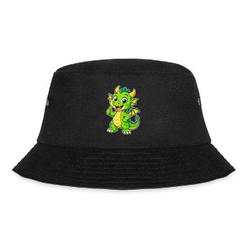 L’ami Dragon Vert - Bob - noir - Devant - Lela (165cm)
