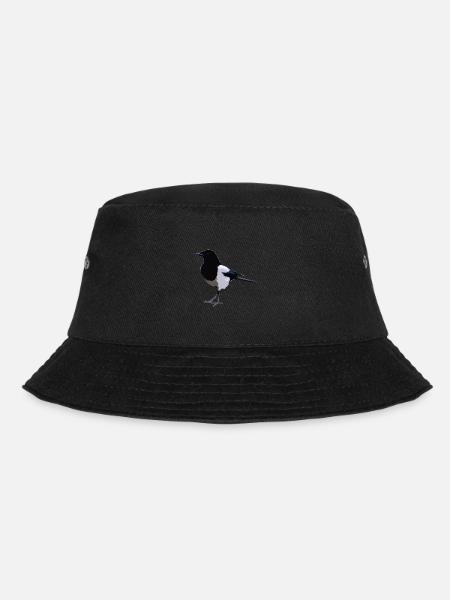 Elster - Bucket Hat - Schwarz