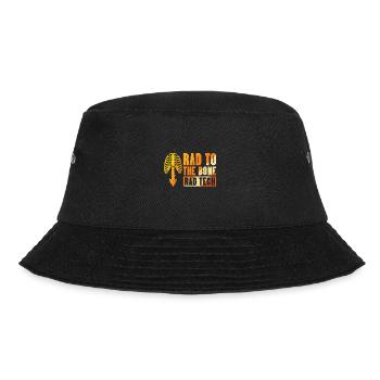 Rad to the bone - rad tech - Bucket Hat - Schwarz - Vorne - Lela (165cm)