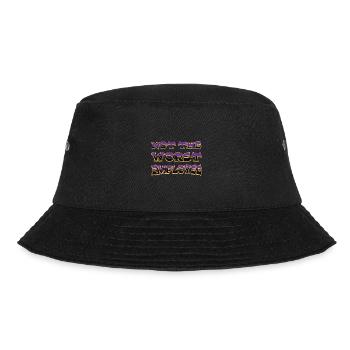 Nicht das schlechteste Mitarbeiterjubiläum - Bucket Hat - Schwarz - Vorne - Lela (165cm)