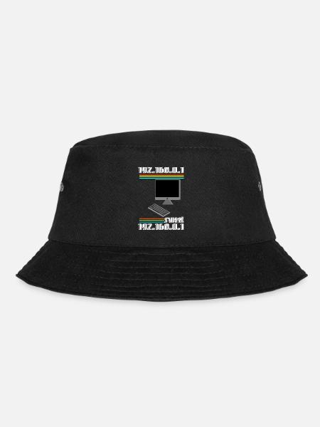 192.168.01 sweet 192.168.0.1 - Bucket Hat - black