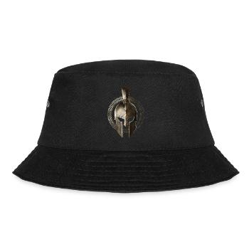casque spartiate combattant guerrier sparte - Bob - noir - Devant - Lela (165cm)