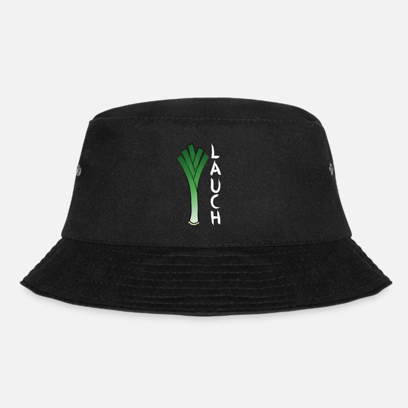 Lauch - Bucket Hat - Schwarz