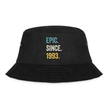 31 Years Old Epic Since 1993 31st Birthday - Bucket Hat - black - Front - Lela (165cm)