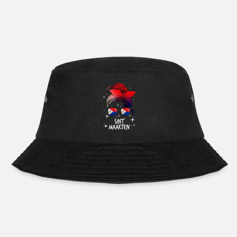 Sint Maarten - Bucket Hat - Schwarz