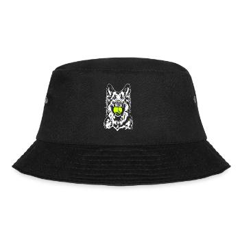 German Longhaired German Shepherd Dogs Wilsigns - Bucket Hat - black - Front - Lela (165cm)