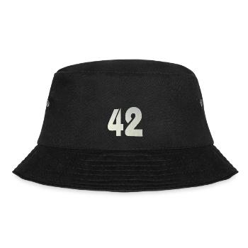 42 - Bucket Hat - black - Front - Lela (165cm)