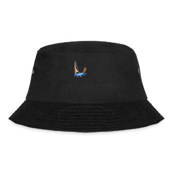Seglen Segelboot Segler - Bucket Hat - Schwarz - Vorne - Lela (165cm)