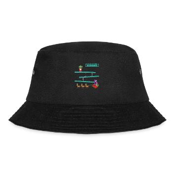 Santa Kong - Bucket Hat - Schwarz - Vorne - Lela (165cm)