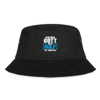 ROLF - ok - Bucket Hat - Schwarz - Vorne - Lela (165cm)