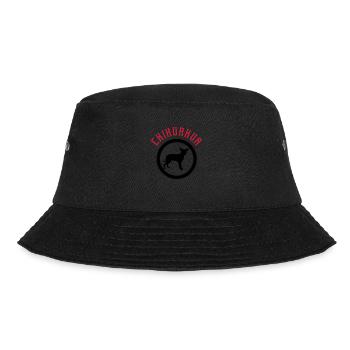 Chihuahua 2c - Bucket Hat - Schwarz - Vorne - Lela (165cm)