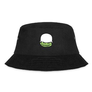 face head soldier camouflage war army army ve - Bucket Hat - black - Front - Lela (165cm)