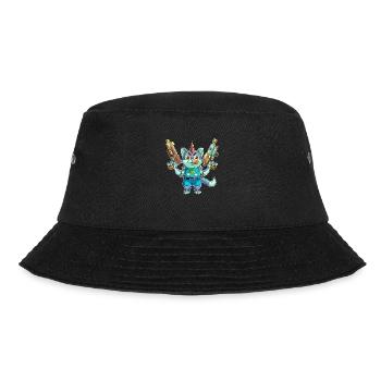 Killer Kitty - Bucket Hat - Schwarz - Vorne - Lela (165cm)
