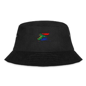 africa F - Bucket Hat - Schwarz - Vorne - Lela (165cm)