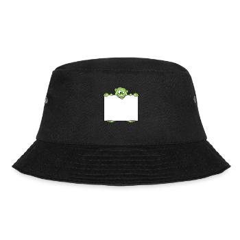 shield monster hold text box write blank fl - Bucket Hat - black - Front - Lela (165cm)