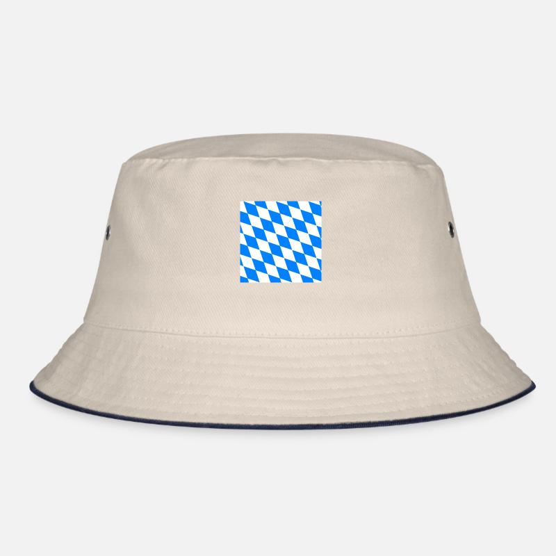 Bavaria pattern Bavarian mask Bucket Hat