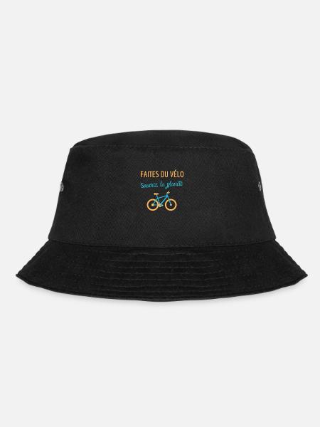 Faites du vélo sauvez la planète humour écologie - Bob - noir