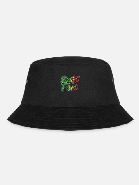 Rastafari - Bucket Hat - Schwarz