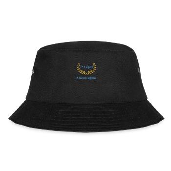 local legend blue - Bucket Hat - black - Front - Lela (165cm)