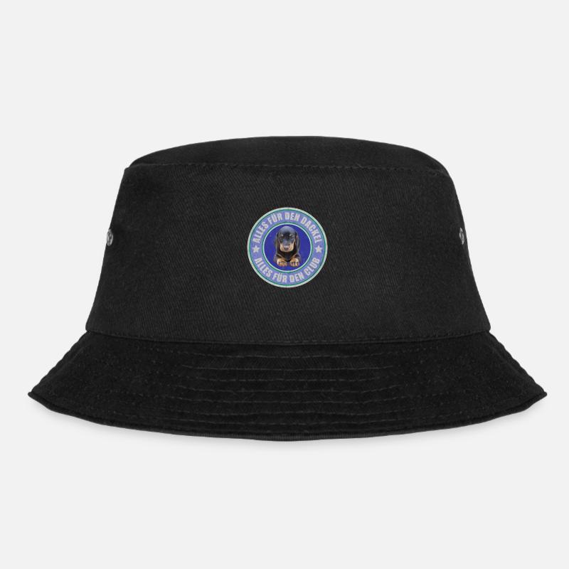 Dackel - Dachshund - Alles für den Dackel - Bucket Hat - Schwarz