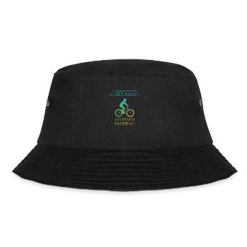 Alten mann fahrrad Geschenk Radfahrer Sport - Bucket Hat - Schwarz - Vorne - Lela (165cm)