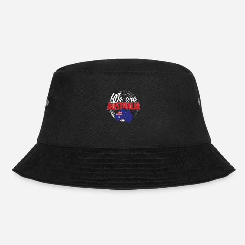Wir Sind Australien - Bucket Hat - Schwarz