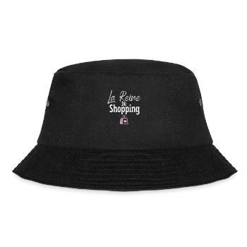 La reine du shopping tshirt boutique amour shop - Bob - noir - Devant - Lela (165cm)