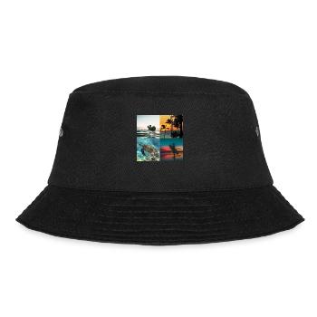 Hawaï surfer sur l’eau d’été beach cadeau - Bob - noir - Devant - Lela (165cm)