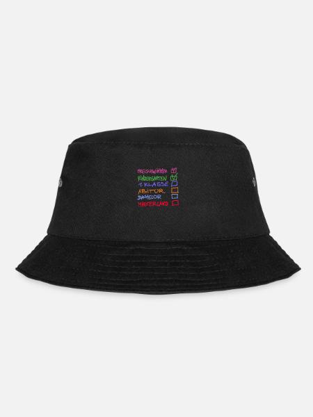 Erste Klasse - Bucket Hat - Schwarz