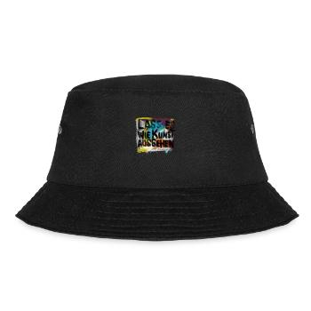 kunst - Bucket Hat - Schwarz - Vorne - Lela (165cm)