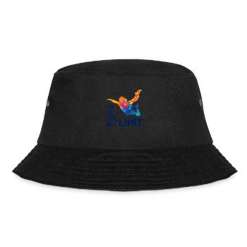 Skydive Skydiver Skydiver Freefall - Bucket Hat - black - Front - Lela (165cm)