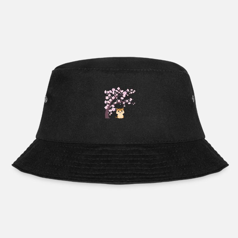 Cerisier chat japonais chat sakura - Bob - noir