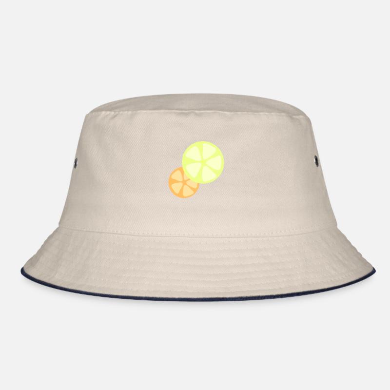 Lemon Orange Bucket Hat