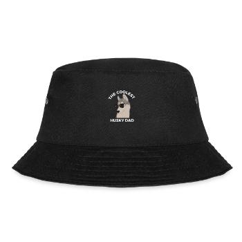 Husky dad - Bucket Hat - black - Front - Lela (165cm)
