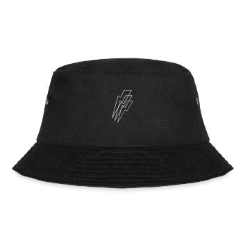 Flash holographic - Bucket Hat - black - Front - Lela (165cm)