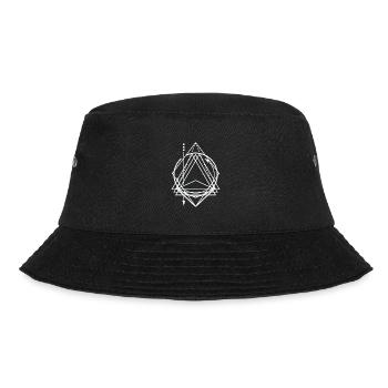 Sacred Geometric Illustration - Bucket Hat - black - Front - Lela (165cm)