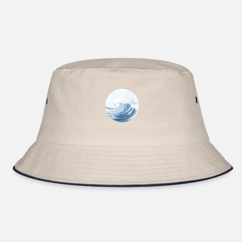Ocean Wave Round Idée Cadeau Surf Kiting Bob