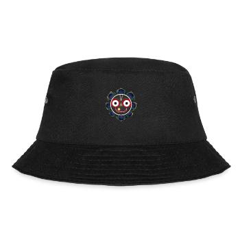 Jagganath schwarz, cutest Krishna - Bucket Hat - Schwarz - Vorne - Lela (165cm)