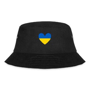 Ukraine | coeur PAS DE GUERRE EN EUROPE | Contre la guerre - Bob - noir - Devant - Lela (165cm)