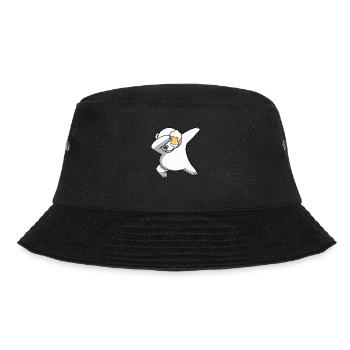 dab dabbing eisbär bier nordpol lustige tshirts 30 - Bucket Hat - Schwarz - Vorne - Lela (165cm)