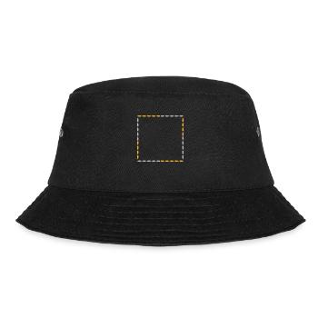 Beer Shield Square - Bucket Hat - black - Front - Lela (165cm)