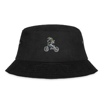 BMX - Bucket Hat - Schwarz - Vorne - Lela (165cm)