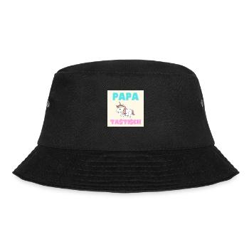 papatastic - Unicorn (Unicorn) Version - Bucket Hat - black - Front - Lela (165cm)