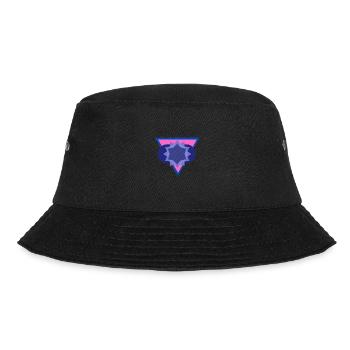 trianglecirclestar - Bucket Hat - Schwarz - Vorne - Lela (165cm)
