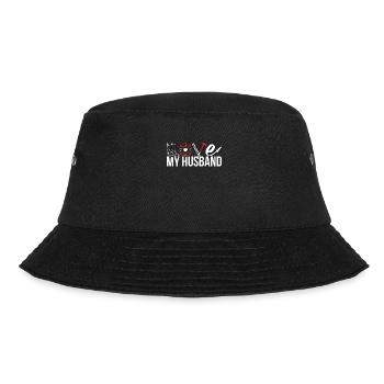 Proud Firefighter's Wife Of Firefighter Wife - Bucket Hat - black - Front - Lela (165cm)