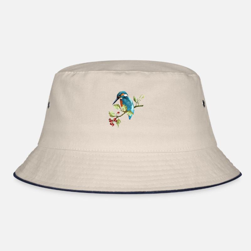 Bunter Vogel Bucket Hat