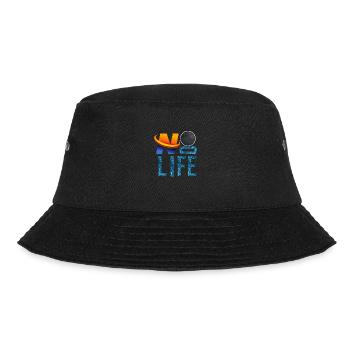 NO BOWLING NO LIFE - Bucket Hat - black - Front - Lela (165cm)